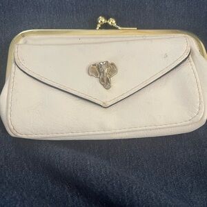 Vintage Verona faux leather Wallet with kiss closure